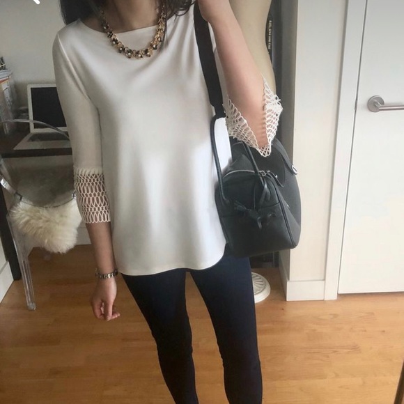 Ann Taylor Factory white top - Picture 1 of 4